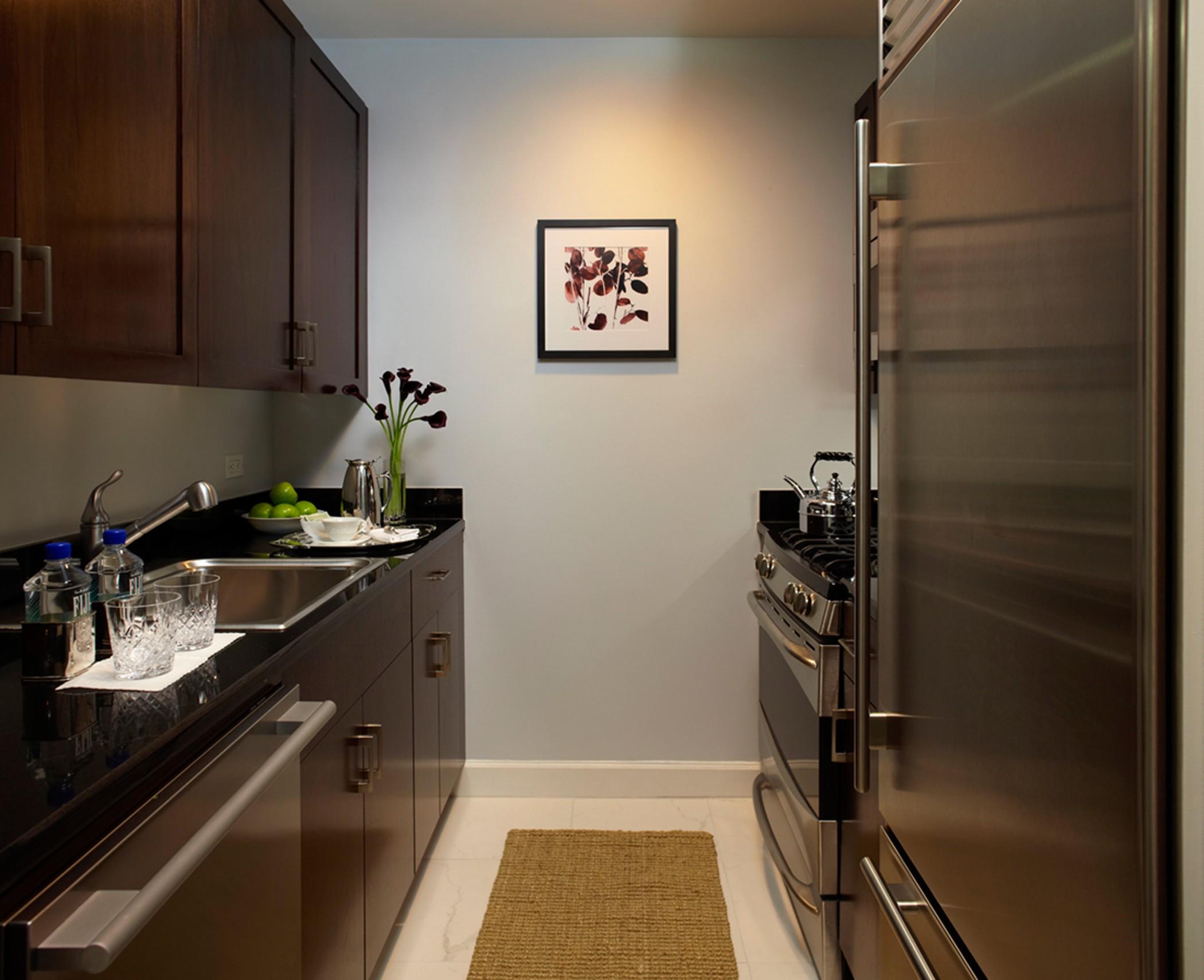 Trump International Νέα Υόρκη Εξωτερικό φωτογραφία A galley kitchen
